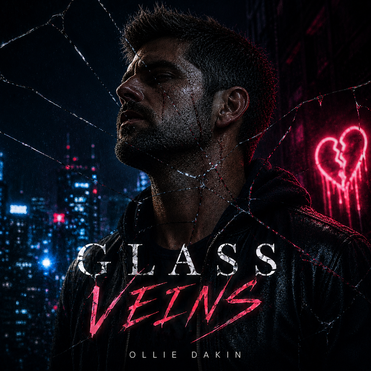 Glass Veins cover artwork — mood and storytelling
